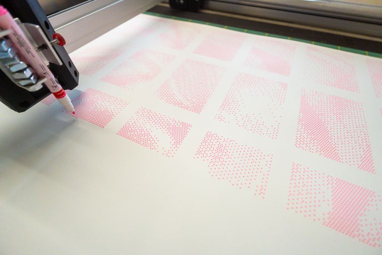 Artwork from project The Drawing Machine